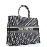 Christian Dior Book Tote Oblique Canvas Large