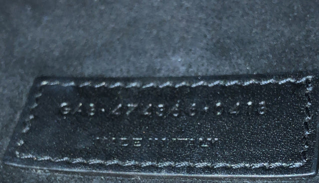 Saint Laurent Classic Monogram Tassel Crossbody Bag Leather Small