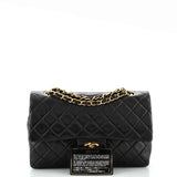 Chanel Vintage Classic Double Flap Bag Quilted Lambskin Medium