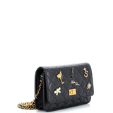 Chanel Lucky Charms Reissue 2.55 Wallet on Chain Quilted Calfskin