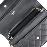 Chanel Lucky Charms Reissue 2.55 Wallet on Chain Quilted Calfskin