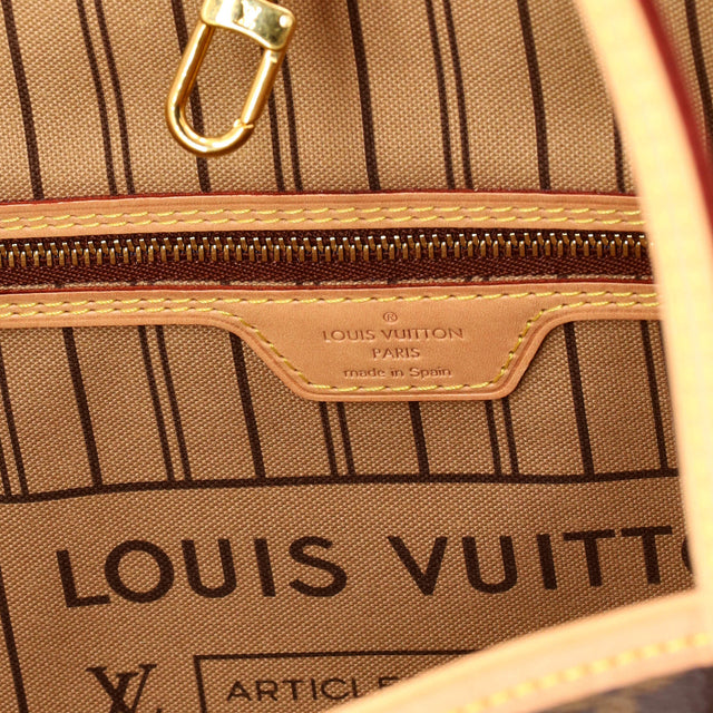 Louis Vuitton Neverfull NM Tote Monogram Canvas MM