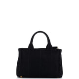 Prada Canapa Convertible Tote Canvas Mini