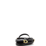 Christian Dior Saddle Handbag Leather Mini