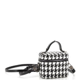 Christian Dior Lady Dior Vanity Case Houndstooth Braided Leather Micro