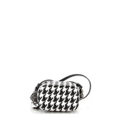 Christian Dior Lady Dior Vanity Case Houndstooth Braided Leather Micro