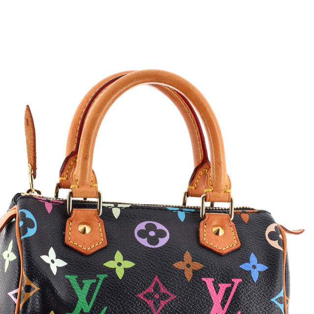 Louis Vuitton Speedy Mini HL Handbag Monogram Multicolor