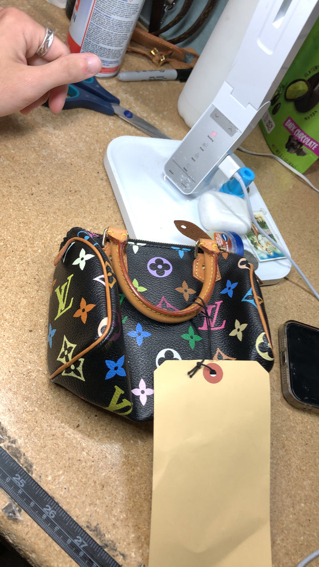 Louis Vuitton Speedy Mini HL Handbag Monogram Multicolor