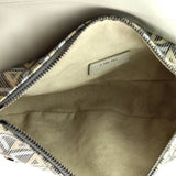 Christian Dior Saddle Crossbody Bag CD Diamond Coated Canvas and Leather