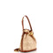 Christian Dior C'est Bucket Bag Cannage Embroidered Raffia with Leather Medium