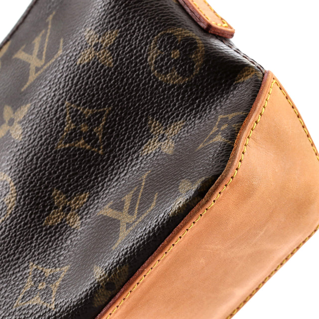 Louis Vuitton Trotteur Handbag Monogram Canvas