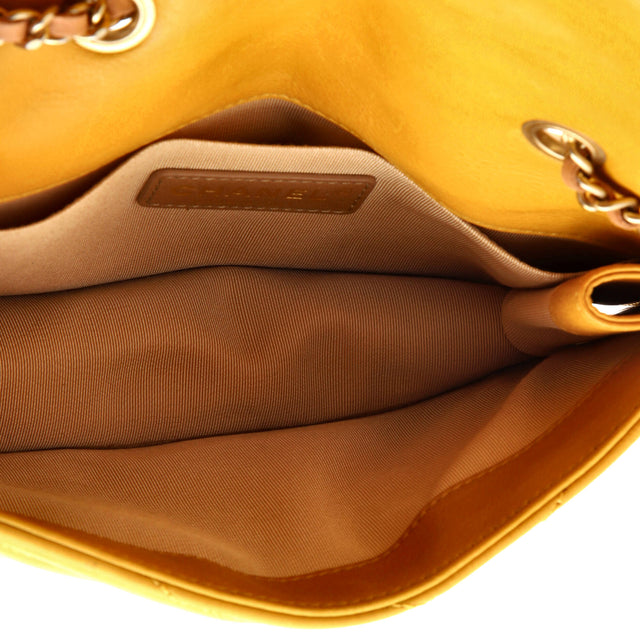 Chanel Gabrielle Flap Bag Chevron Leather Small