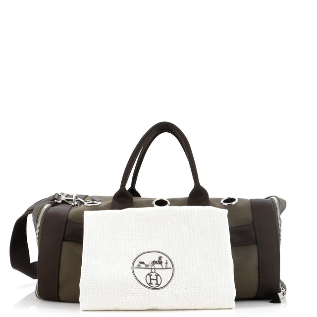 Hermes Carrying Dog Bag Canvas