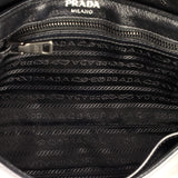 Prada Chain Flap Bag Studded Glace Calf Small