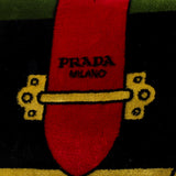 Prada Cahier Crossbody Bag Printed Velvet Small
