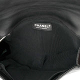 Chanel Boy Flap Bag Quilted Perforated Lambskin Old Medium
