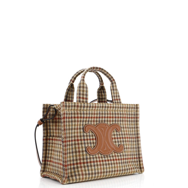 Celine Cabas Thais Tote Tweed Small