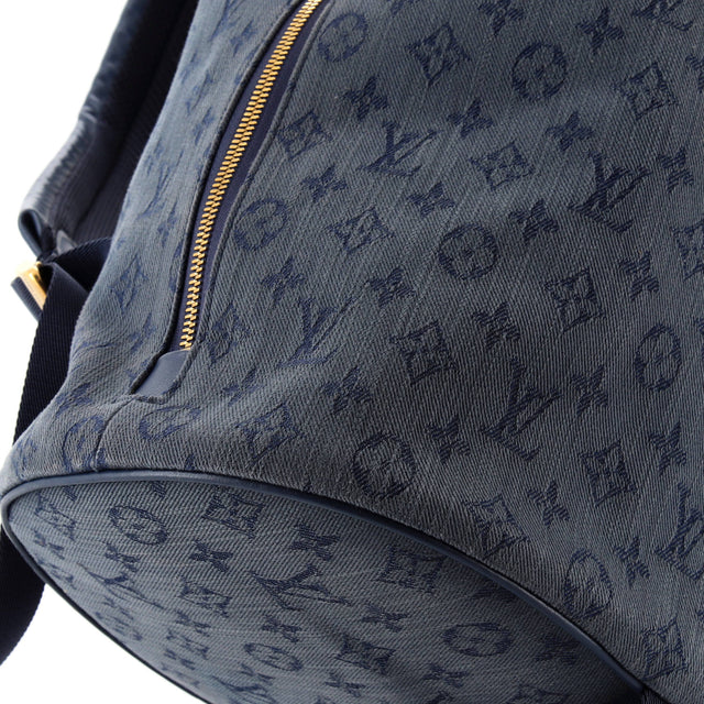 Louis Vuitton Chalk Backpack Monogram Denim