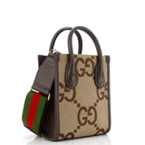 Gucci Vertical Tote Jumbo GG Canvas Mini