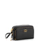 Christian Dior Caro Double Pouch Crossbody Bag Leather