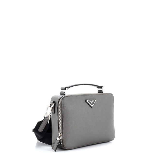 Prada Brique Crossbody Bag Saffiano Leather Small