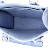 Louis Vuitton Petit Sac Plat Bag Epi Leather with Logo Jacquard Strap