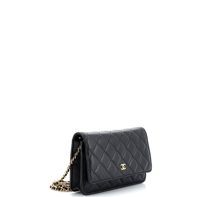 Chanel Wallet on Chain Quilted Caviar