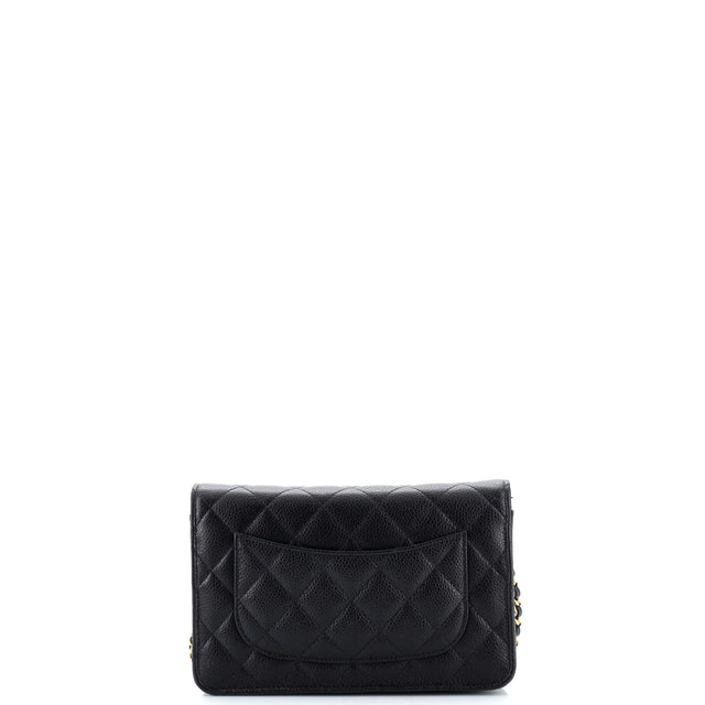 Chanel Wallet on Chain Quilted Caviar