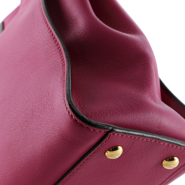 Fendi Peekaboo Bag Rigid Leather Regular