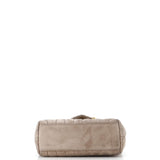 Saint Laurent Loulou Shoulder Bag Matelasse Chevron Suede Small