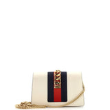 Gucci Sylvie Chain Shoulder Bag Leather Super Mini