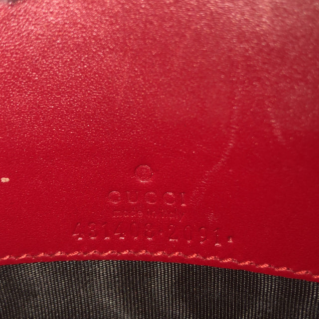 Gucci Signature Wallet on Chain Guccissima Leather