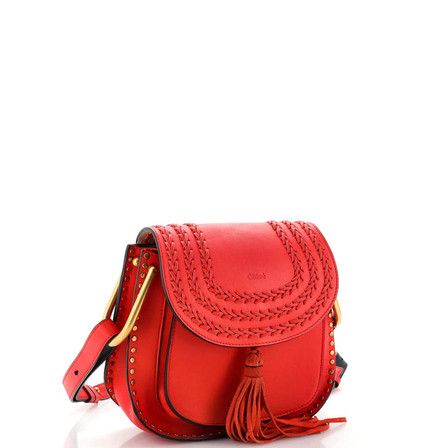 Chloe Hudson Handbag Whipstitch Leather Small