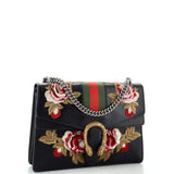 Gucci Web Dionysus Bag Embroidered Leather Medium