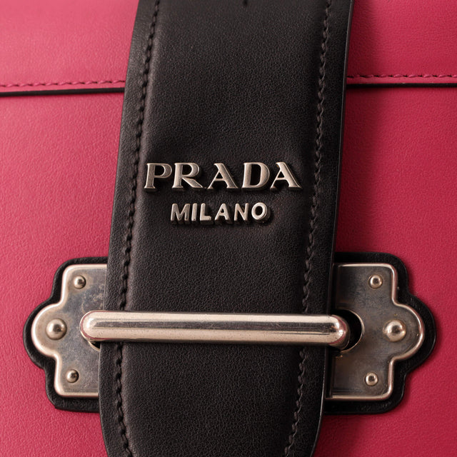 Prada Cahier Crossbody Bag Studded City Calf Small