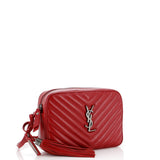 Saint Laurent Lou Camera Bag Matelasse Chevron Leather Small