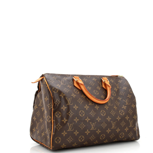 Louis Vuitton Speedy Handbag Monogram Canvas 35