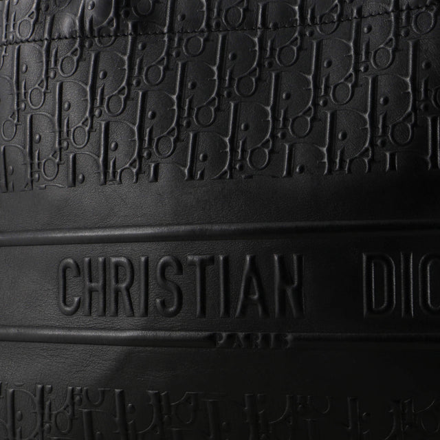 Christian Dior Book Tote Oblique Embossed Calfskin Medium