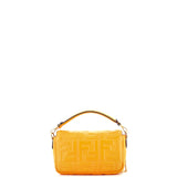 Fendi Baguette NM Bag Zucca Embossed Leather Mini