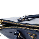 Prada Double Zip Lux Tote Saffiano Leather Large
