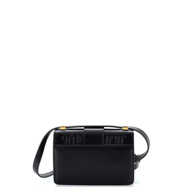 Christian Dior 30 Montaigne Flap Bag Leather Micro