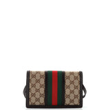 Gucci Web Wallet on Strap GG Canvas Small