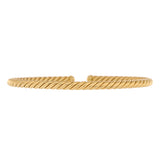 David Yurman Cable Spira Bracelet 18K Yellow Gold 4mm