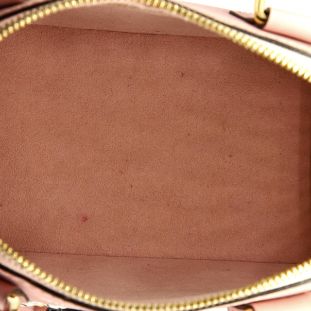 Louis Vuitton Alma Handbag Limited Edition Floral Patchwork Epi Leather BB