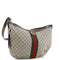 Gucci Ophidia Half Moon Hobo GG Coated Canvas Large