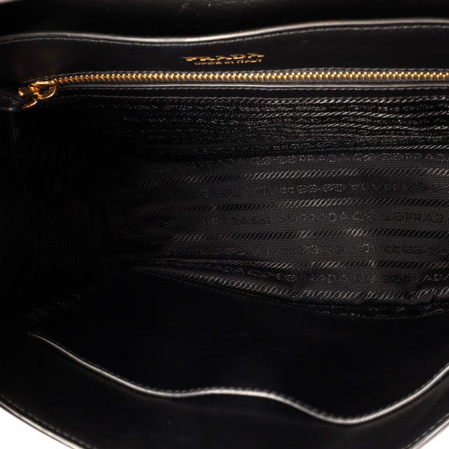 Prada Cahier Convertible Shoulder Bag City Calf and Saffiano Medium