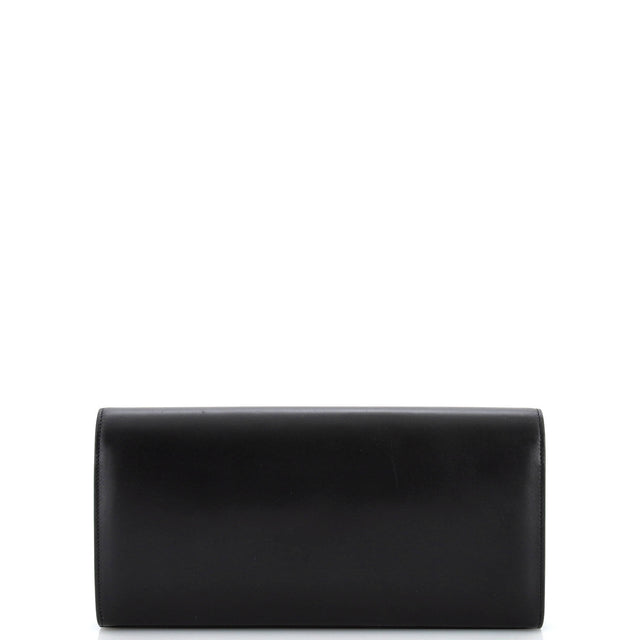 Saint Laurent Classic Monogram Clutch Leather Long