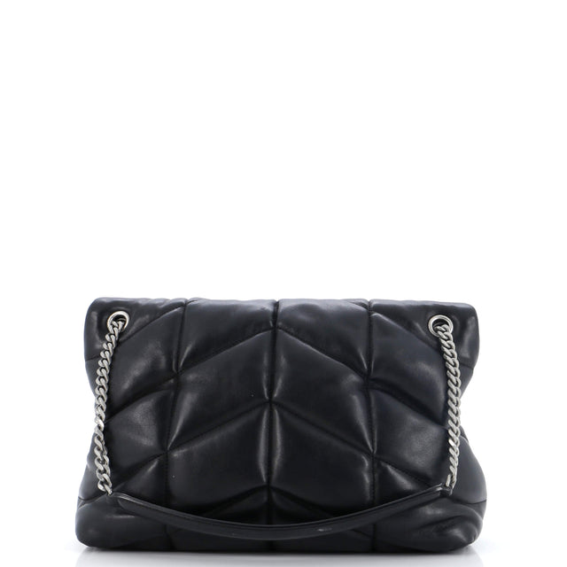 Saint Laurent Loulou Puffer Shoulder Bag Quilted Leather Medium