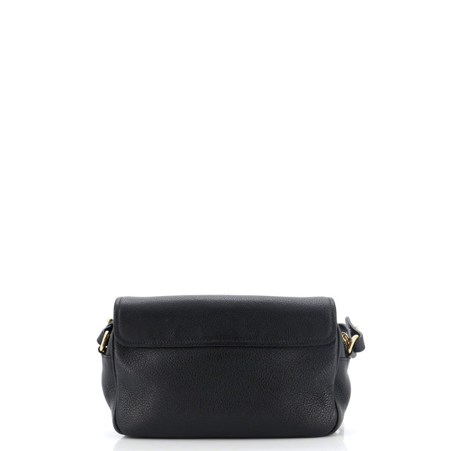 Prada Flap Zip Crossbody Bag Vitello Phenix Small