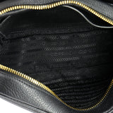 Prada Flap Zip Crossbody Bag Vitello Phenix Small